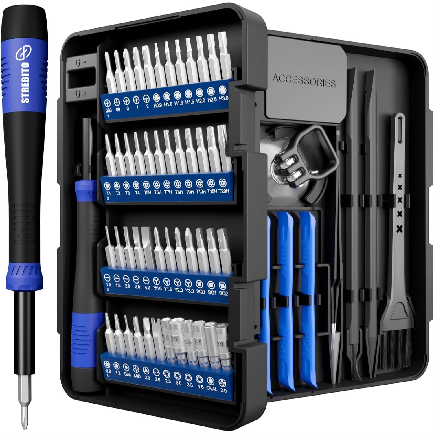 Electronics Repair Game - 64-in-1 Precision Screwdriver Set with Torx,