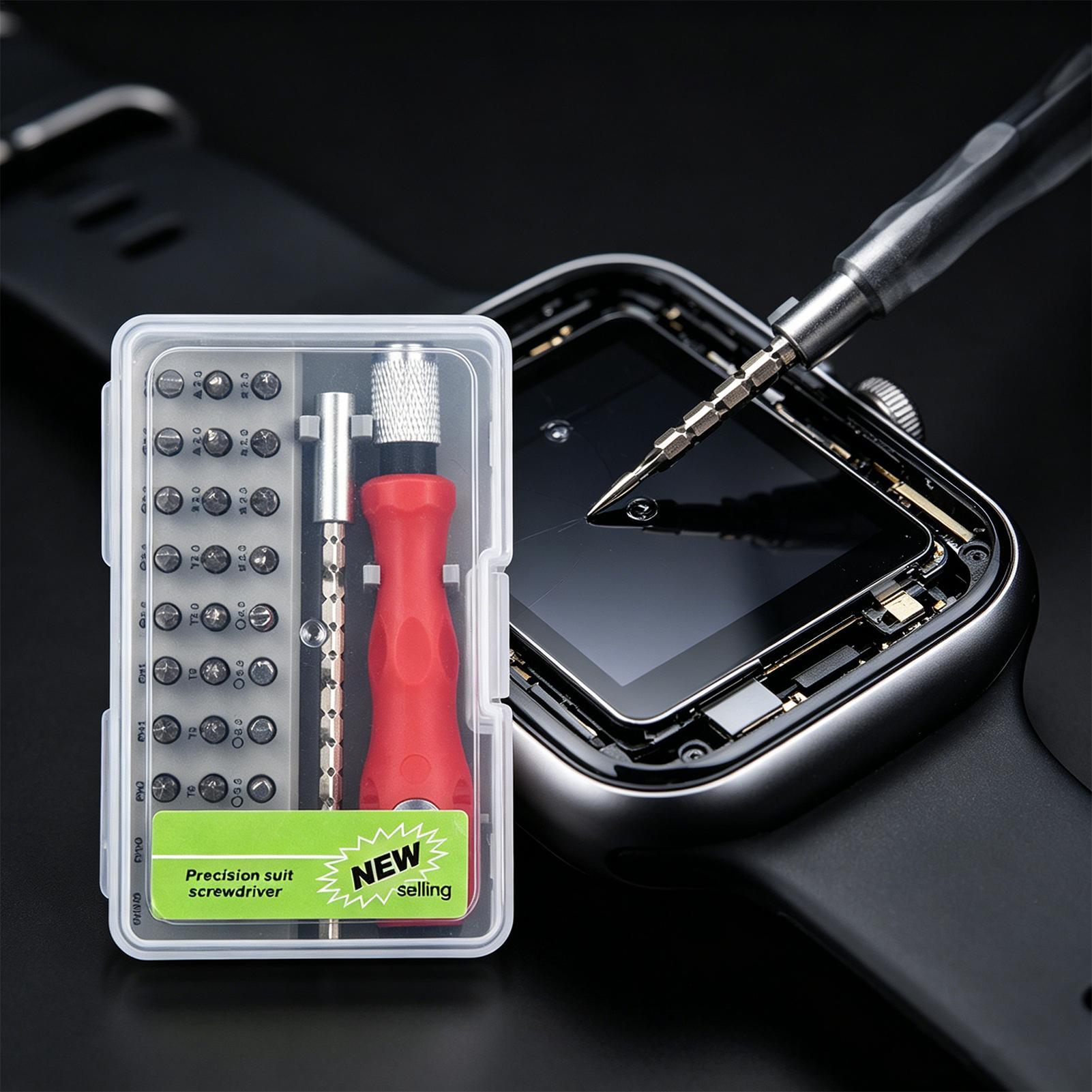 Portable 32PCS Screwdriver Set - مراجعة Electronics Repair Game وسعره