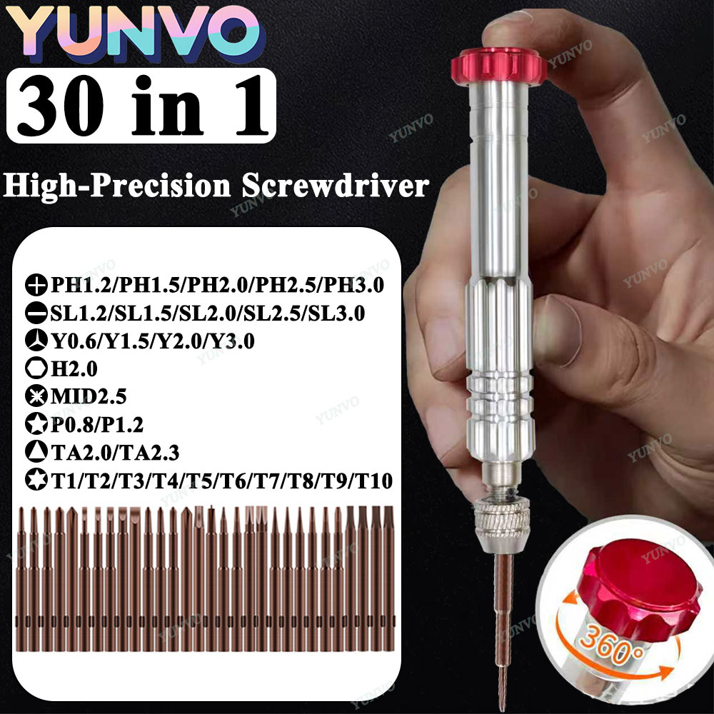 30 in 1 Magnetic Precision Scr - مراجعة Electronics Repair Manual وسعره