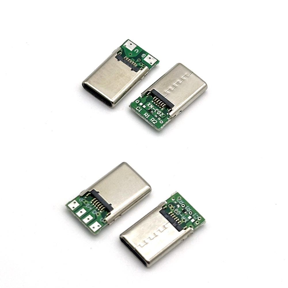 USB 3.1 2Pin 4Pin Type C Male  - مراجعة Pcb Holder Clamp وسعره