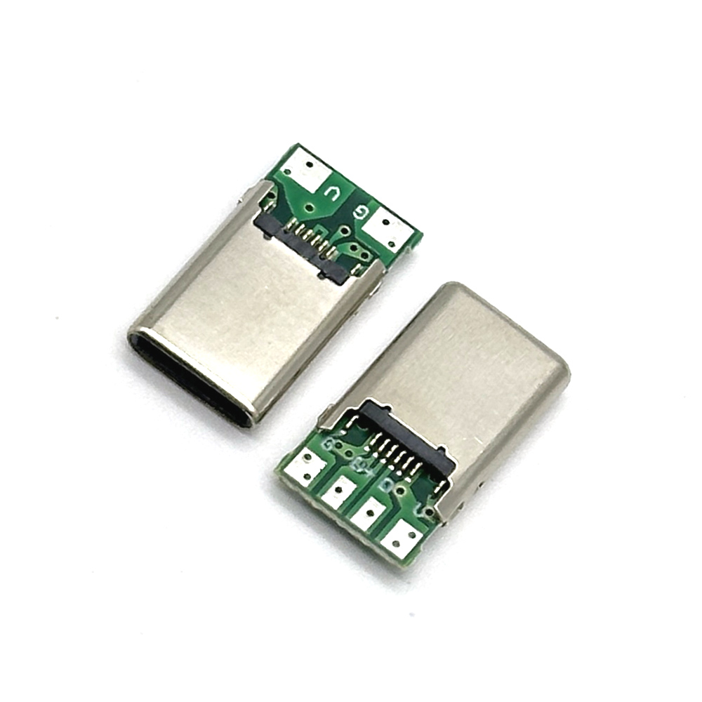 USB 3.1 2Pin 4Pin Type C Male  - مراجعة Pcb Holder Clamp وسعره
