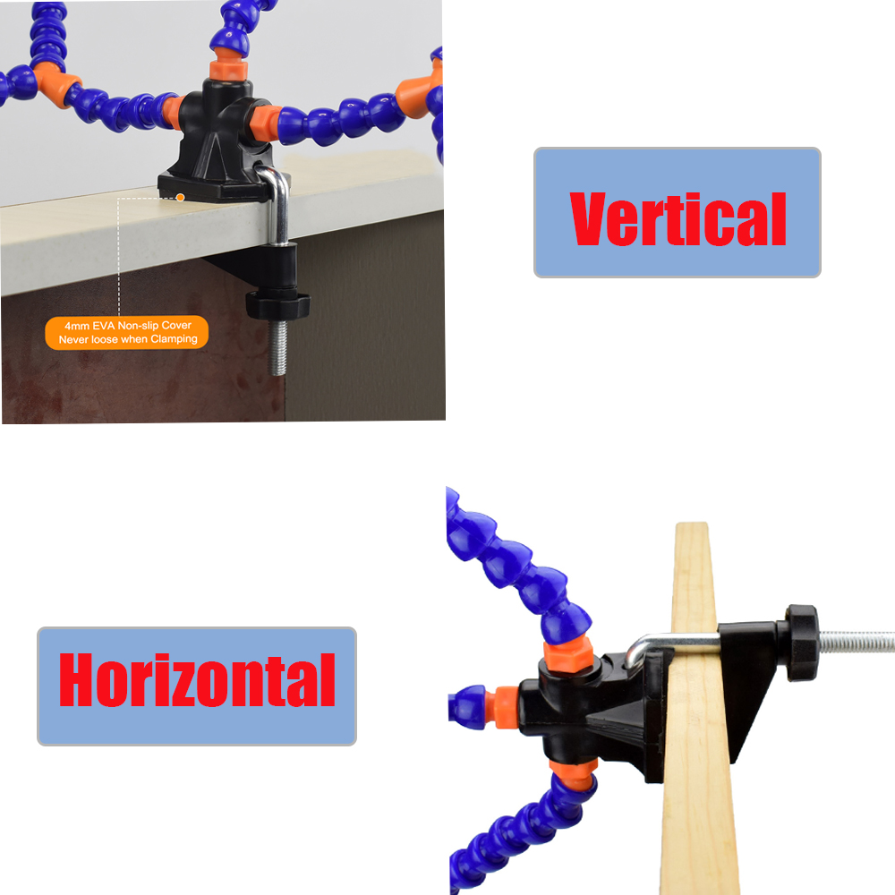 Toolour Soldering Station Help - مراجعة Pcb Holder Clamp وسعره