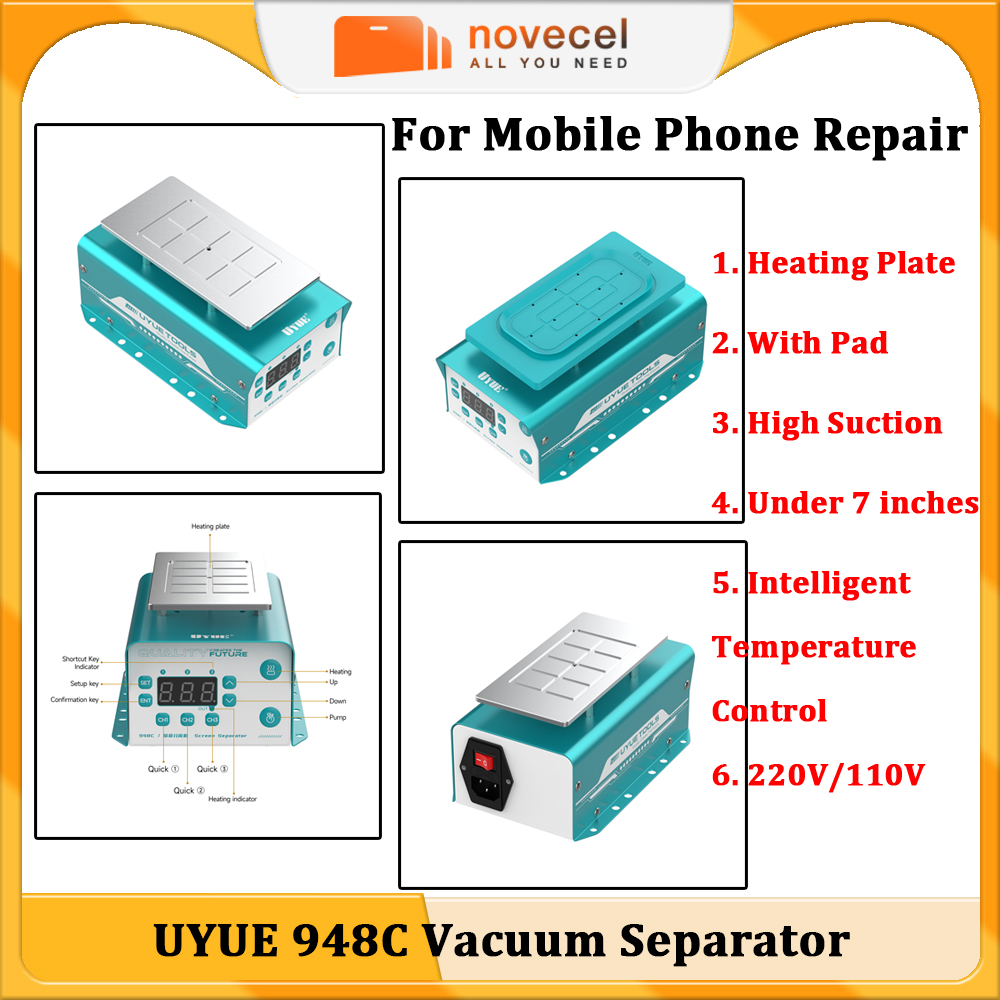 UYUE 948C LCD Screen Vacuum Se - مراجعة Screen Separator Machine وسعره