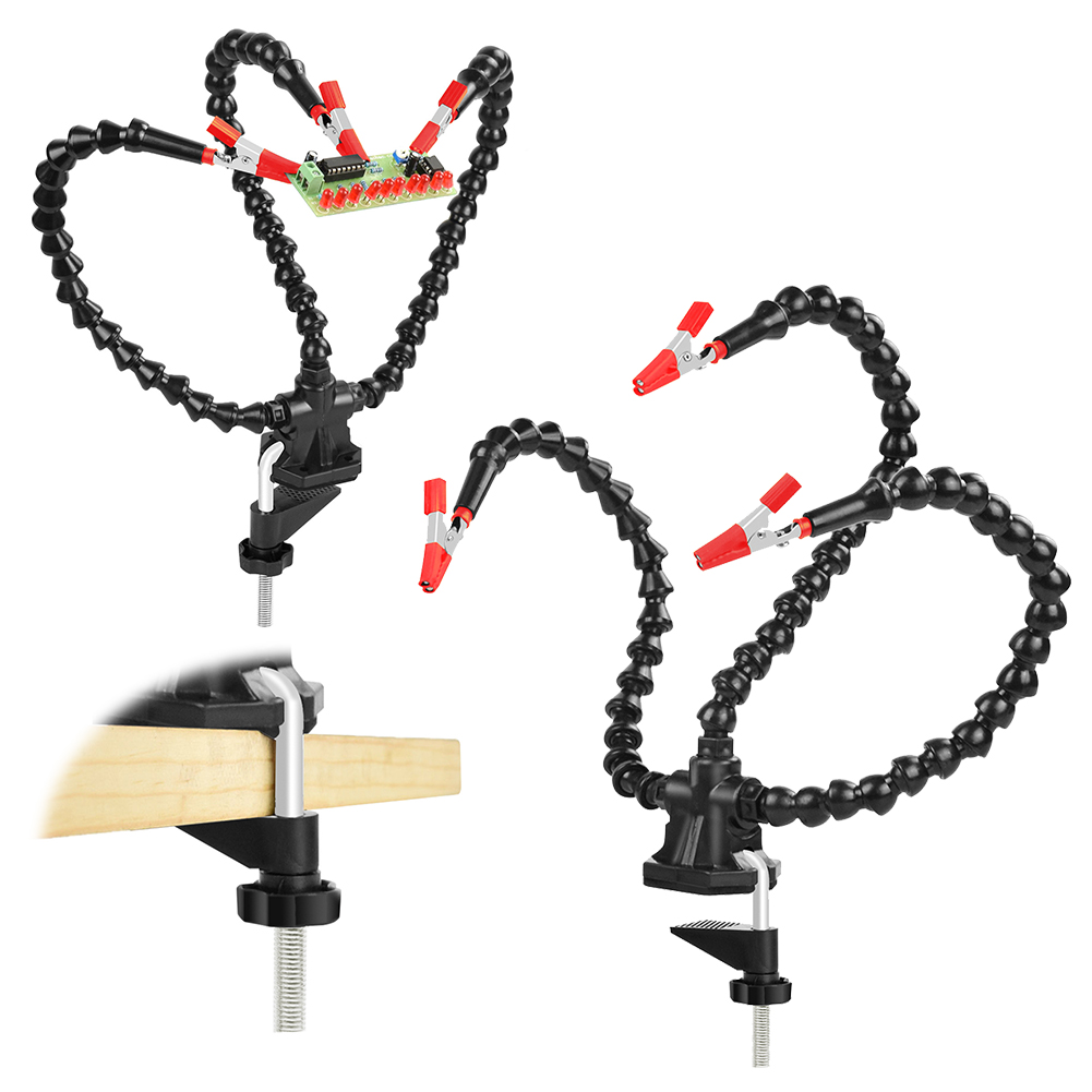 Desk Clamp Soldering Third Han - مراجعة Pcb Holder Clamp وسعره