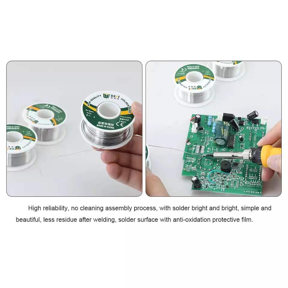 Kawat Solder Terbaik, Rosin, T - مراجعة Electronics Repair Manual وسعره