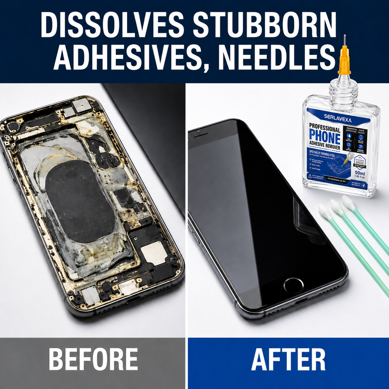 Screen Repair Glue Remover Set - مراجعة Back Cover Adhesive وسعره