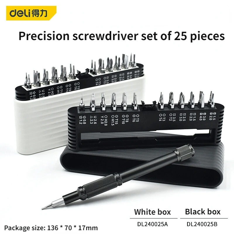 Deli 25 in 1 Precision Screwdr - مراجعة Electronics Repair Game وسعره
