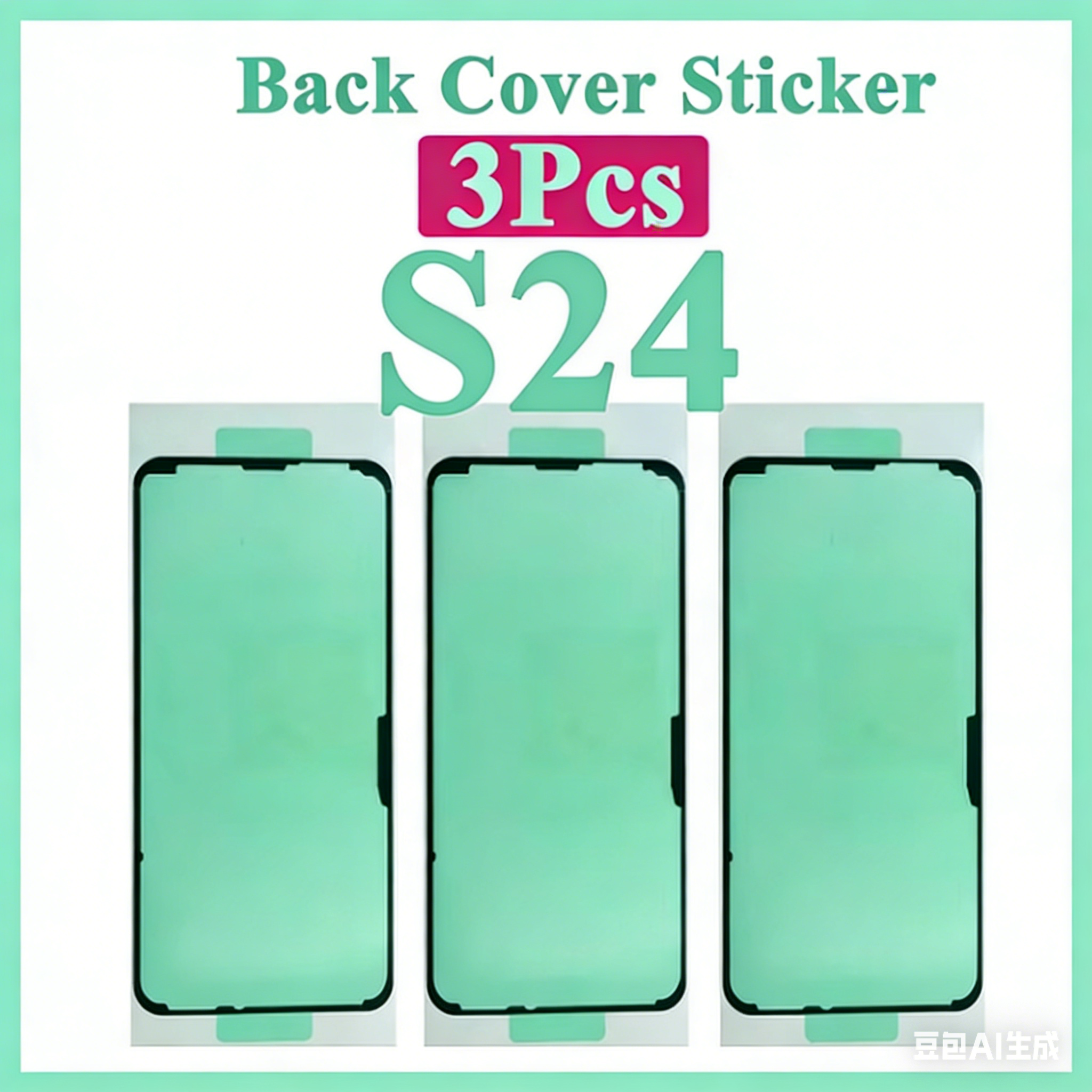 3Pcs Waterproof Adhesive Tape  - مراجعة Back Cover Adhesive وسعره
