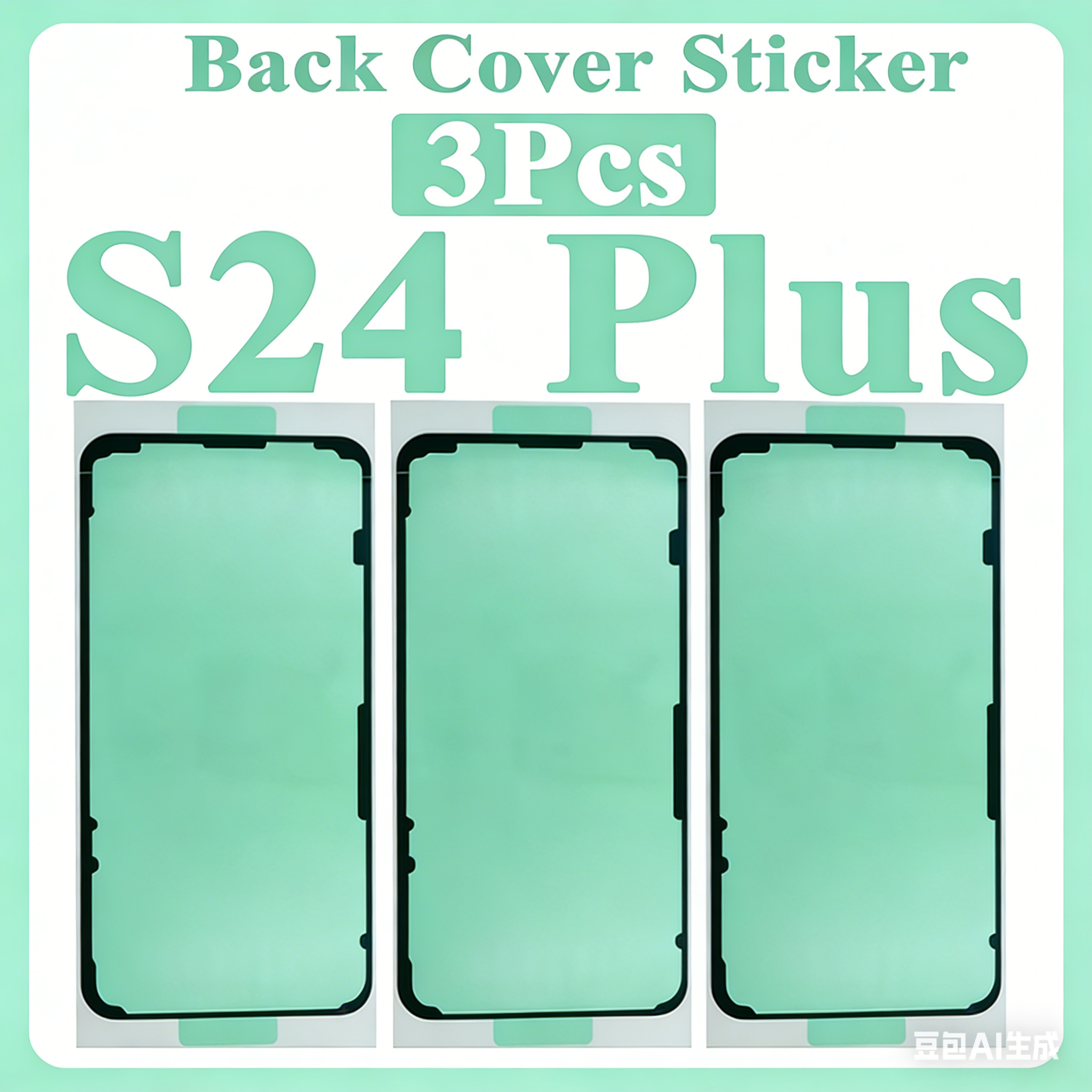 3Pcs Waterproof Adhesive Tape  - مراجعة Back Cover Adhesive وسعره