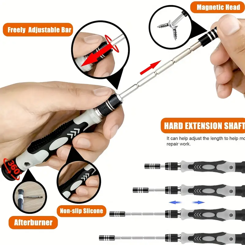 Precision Screwdriver Set, 115 - مراجعة Electronics Repair Game وسعره