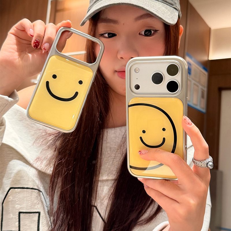 Ins Minimalist Lines Smiling F - مراجعة Back Cover Adhesive وسعره