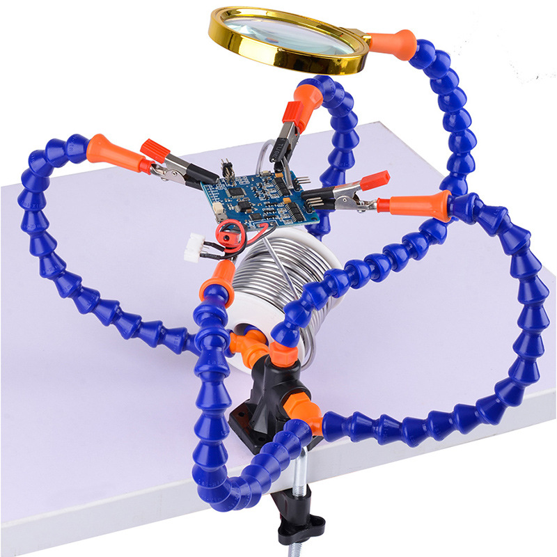 Flexible Arms Clip Soldering H - مراجعة Pcb Holder Clamp وسعره
