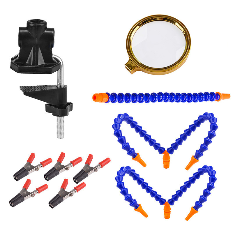 Flexible Arms Clip Soldering H - مراجعة Pcb Holder Clamp وسعره