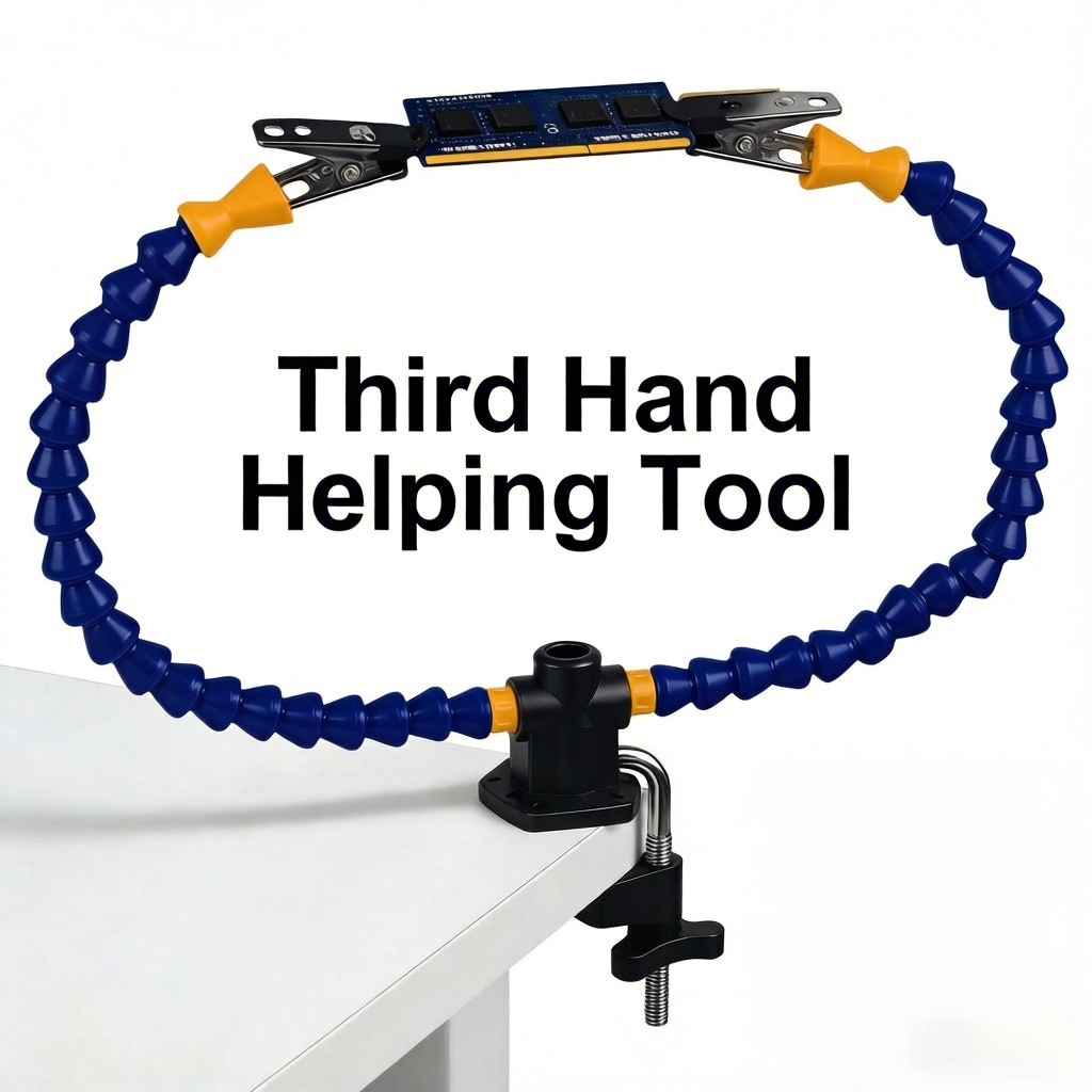 Soldering Station Helping Hand - مراجعة Pcb Holder Clamp وسعره
