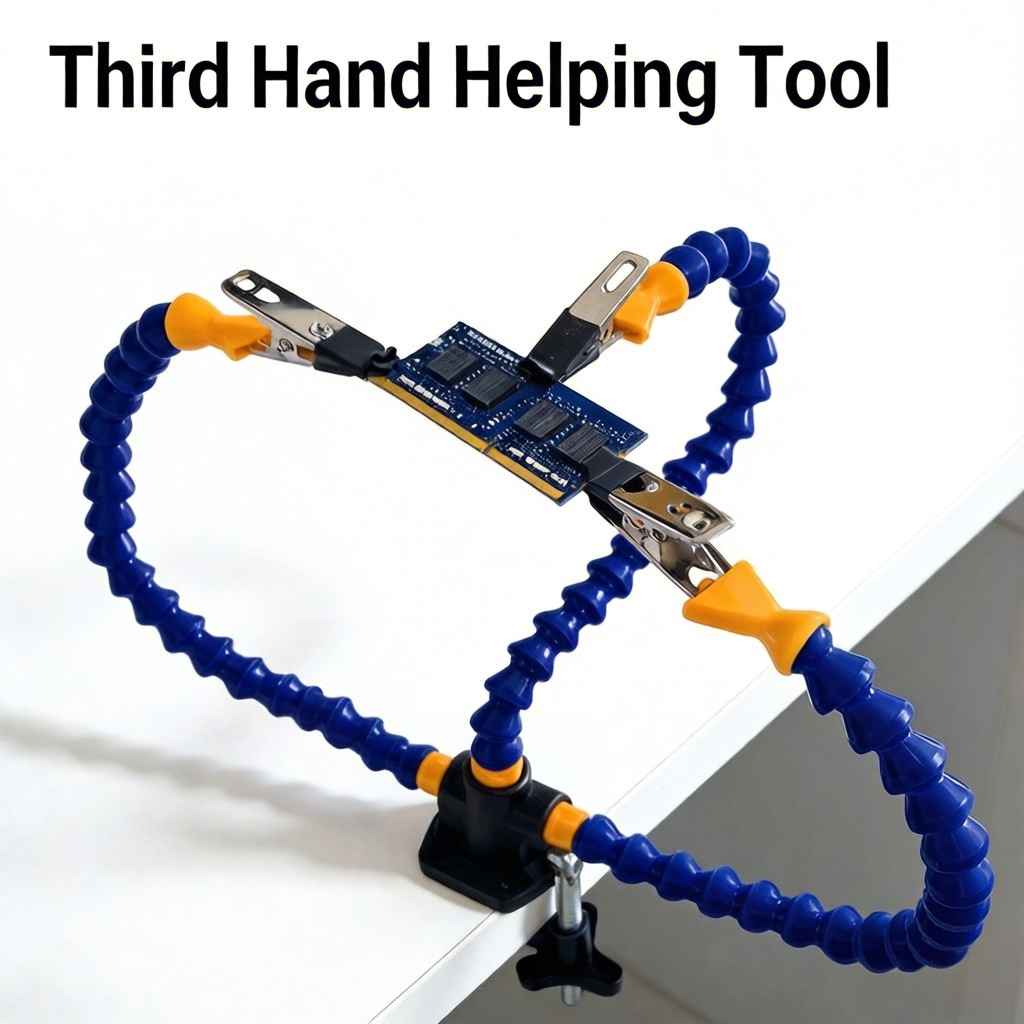 Soldering Station Helping Hand - مراجعة Pcb Holder Clamp وسعره