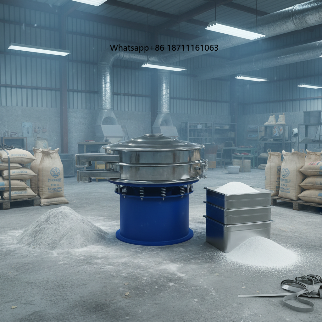 800mm Rotary Vibrating Screen  - مراجعة Screen Separator Machine وسعره