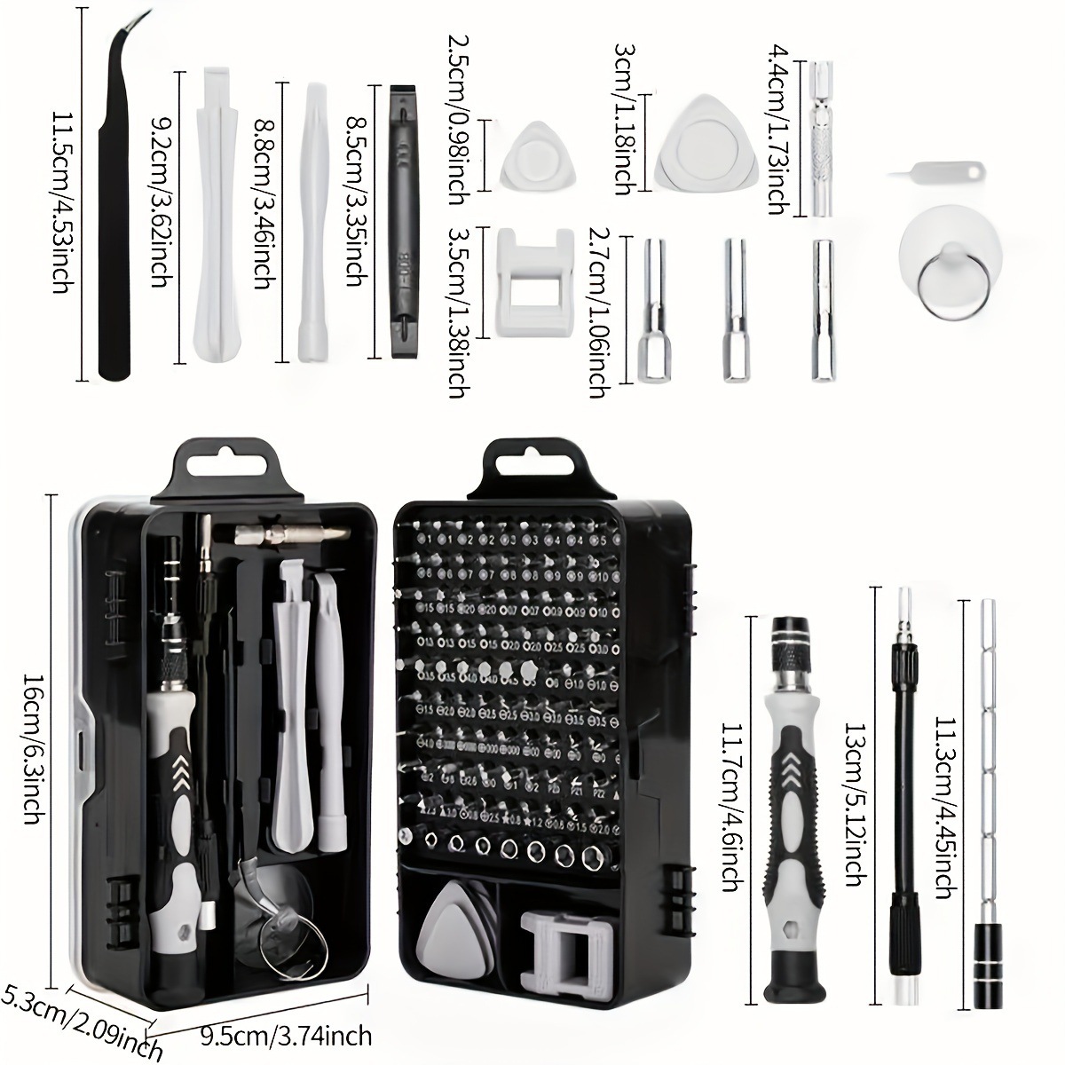 115-in-1 Precision Screwdriver - مراجعة Electronics Repair Game وسعره