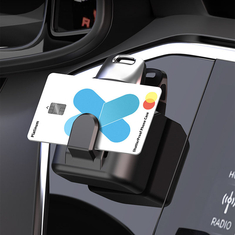 Car Dashboard Key Storage Box  - مراجعة Back Cover Adhesive وسعره
