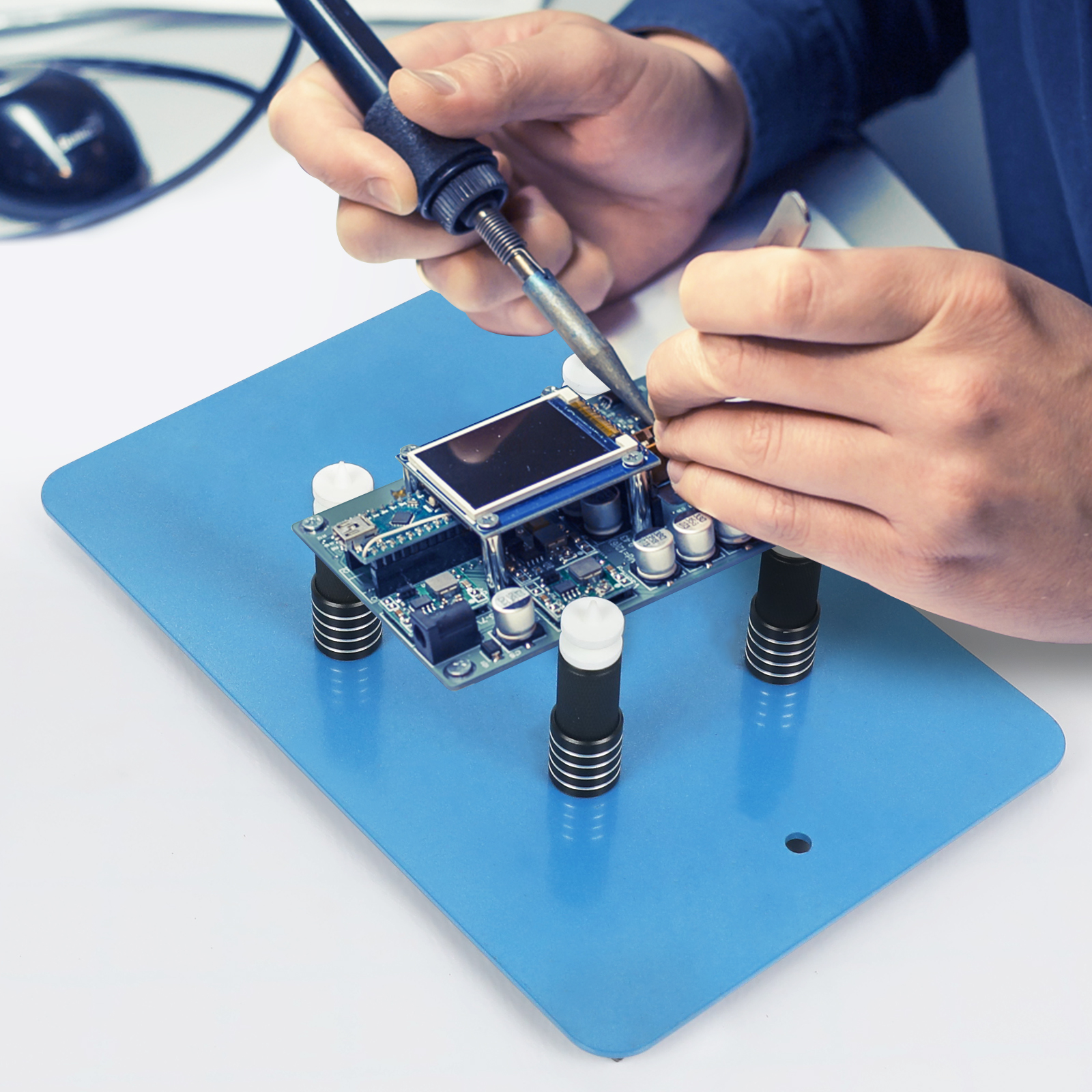 NEWACALOX Magnetic PCB Board F - مراجعة Pcb Holder Clamp وسعره